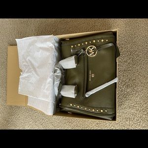 Green Michael Kors Bag